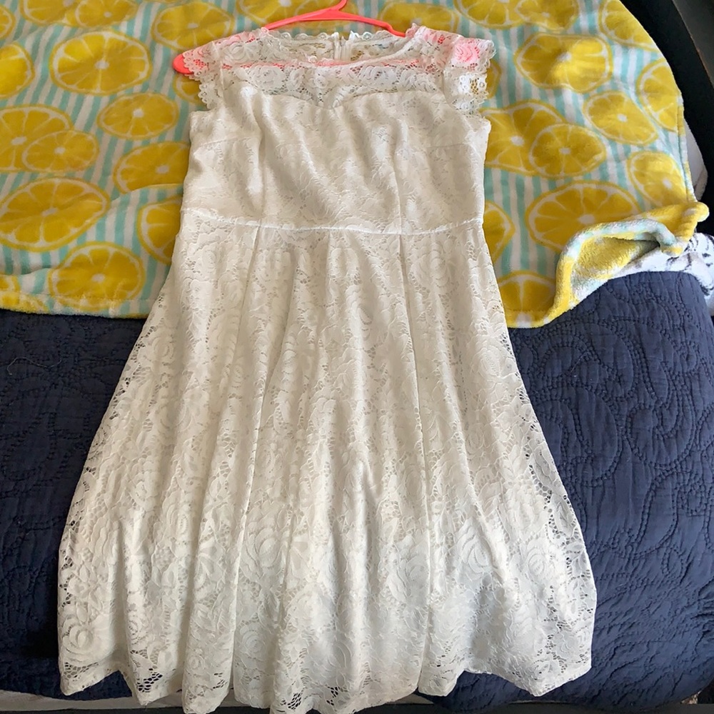 White Lace Dress